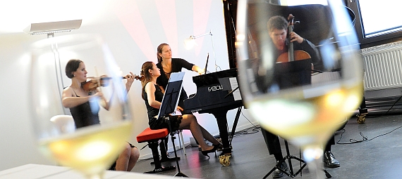 Wein hören und Musik schmecken